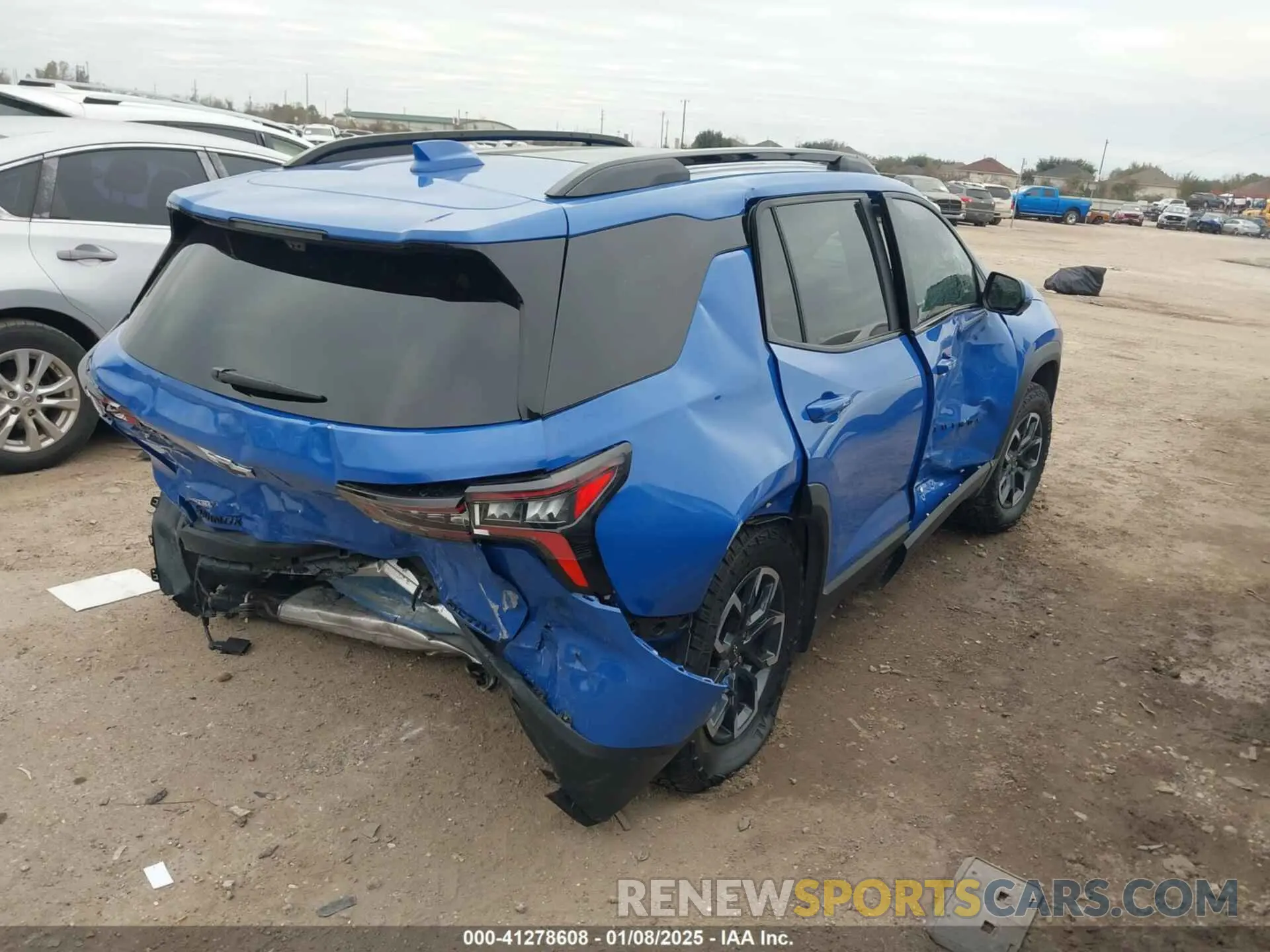 4 fotografías del automóvil dañado 3GNAXKEG6SL139063 CHEVROLET EQUINOX 2025