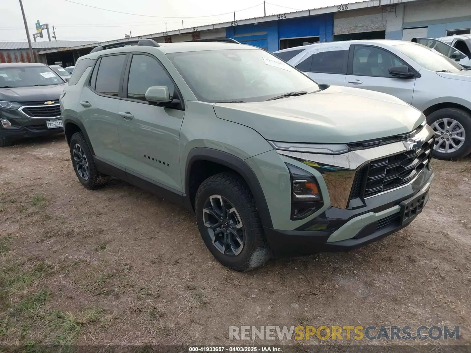1 fotografías del automóvil dañado 3GNAXKEG6SL185900 CHEVROLET EQUINOX 2025