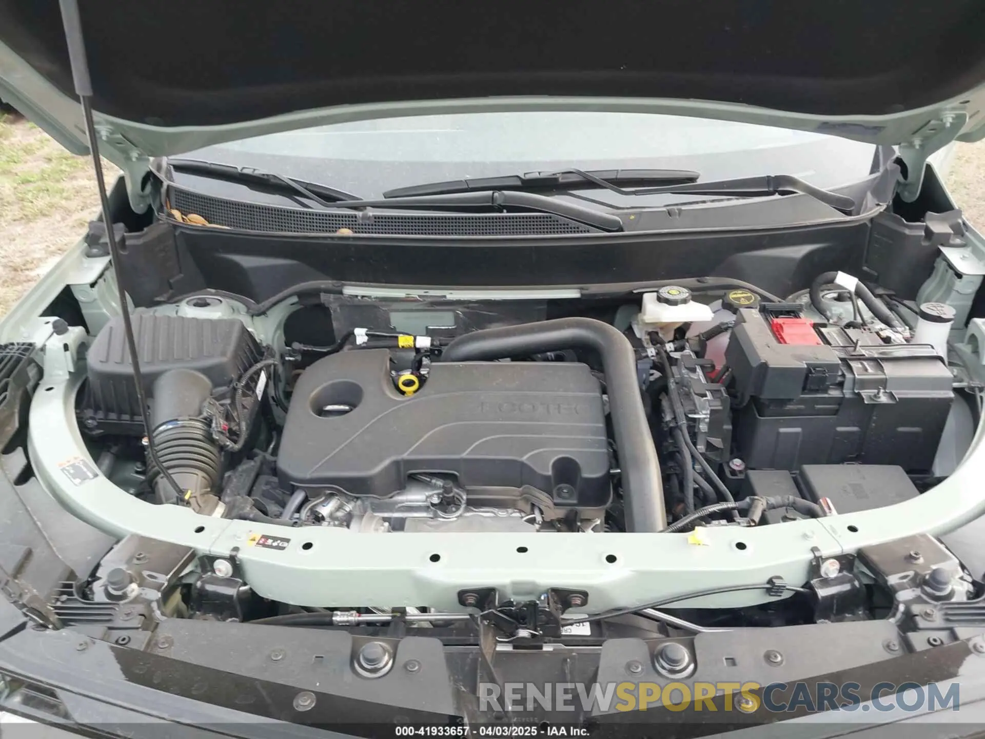10 fotografías del automóvil dañado 3GNAXKEG6SL185900 CHEVROLET EQUINOX 2025