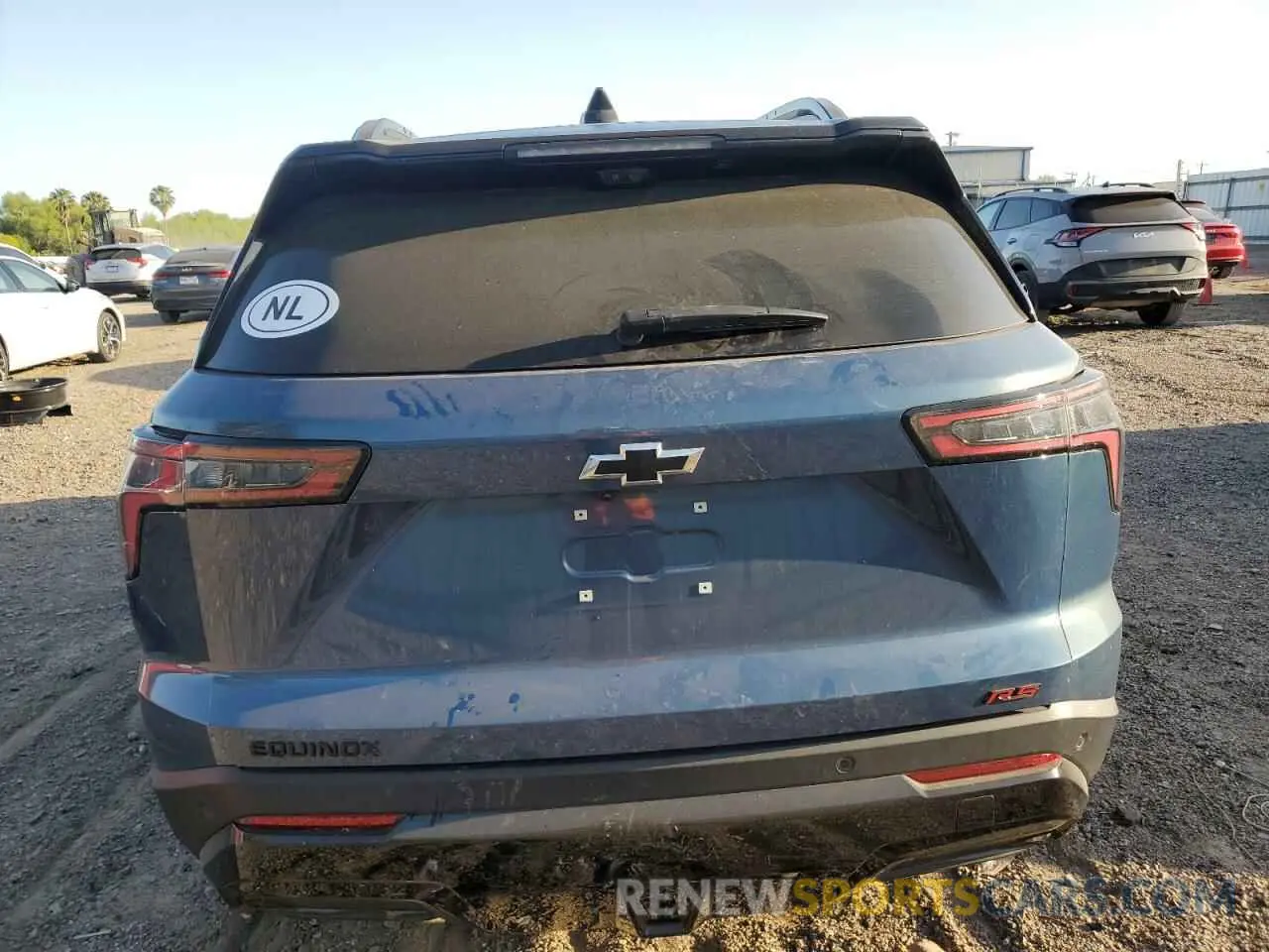 6 fotografías del automóvil dañado 3GNAXLEG0SL187955 CHEVROLET EQUINOX 2025