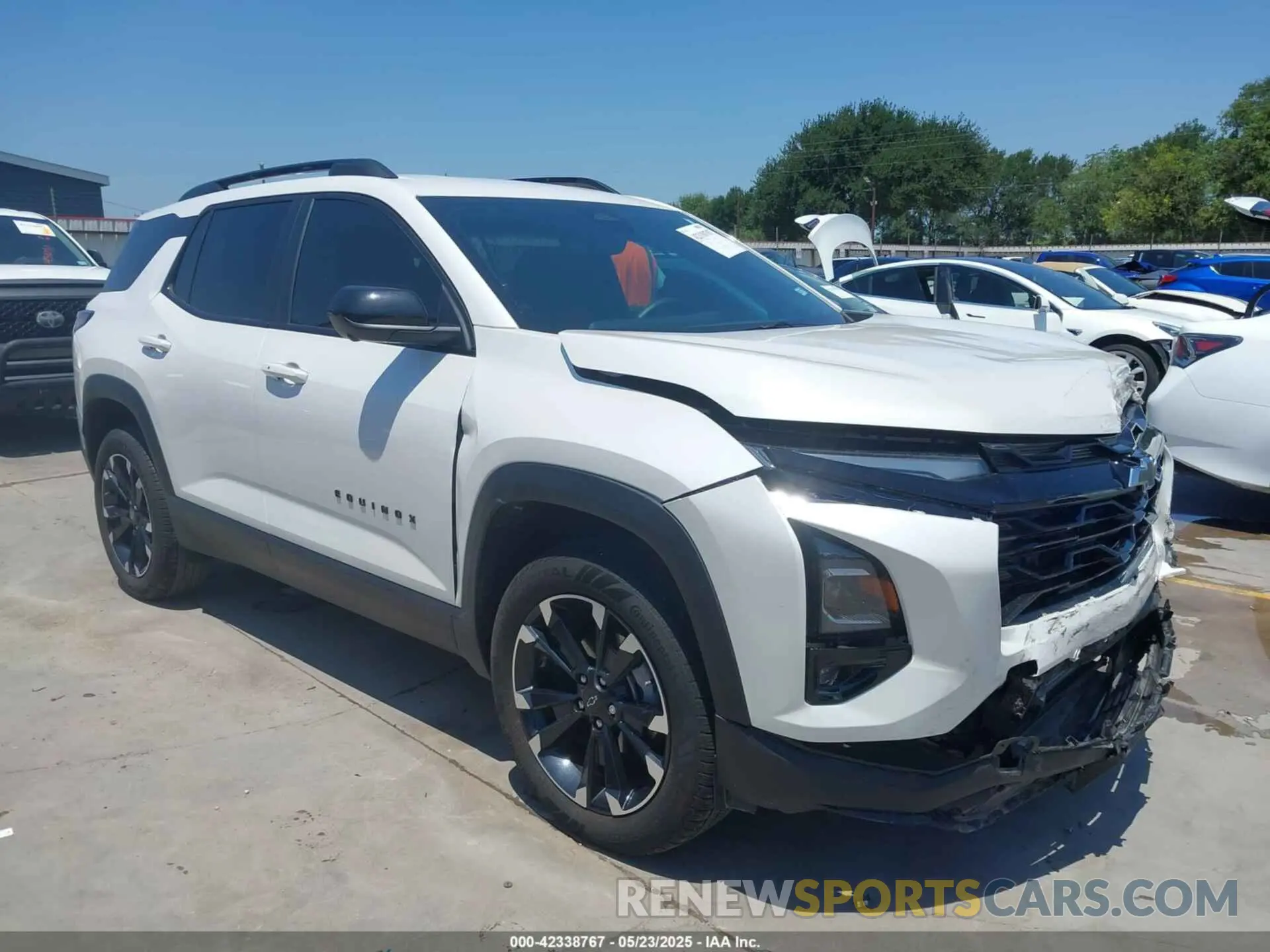 1 fotografías del automóvil dañado 3GNAXLEG4SL142744 CHEVROLET EQUINOX 2025