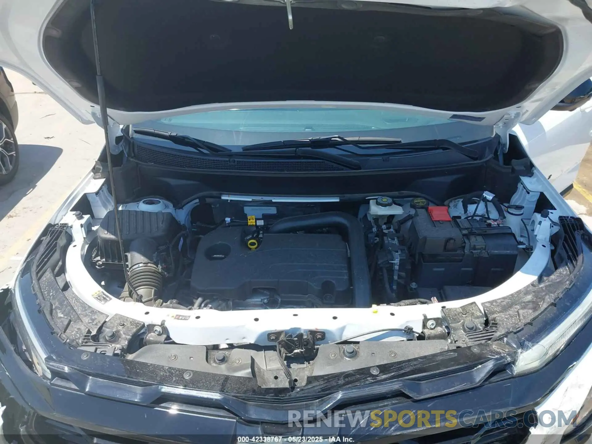 10 fotografías del automóvil dañado 3GNAXLEG4SL142744 CHEVROLET EQUINOX 2025