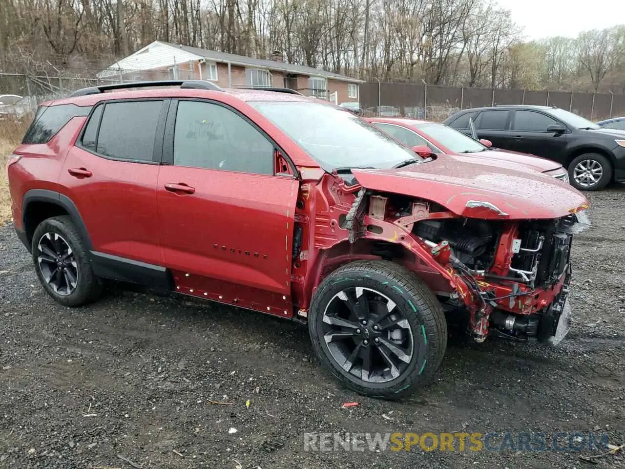 4 fotografías del automóvil dañado 3GNAXLEG6SL175289 CHEVROLET EQUINOX 2025