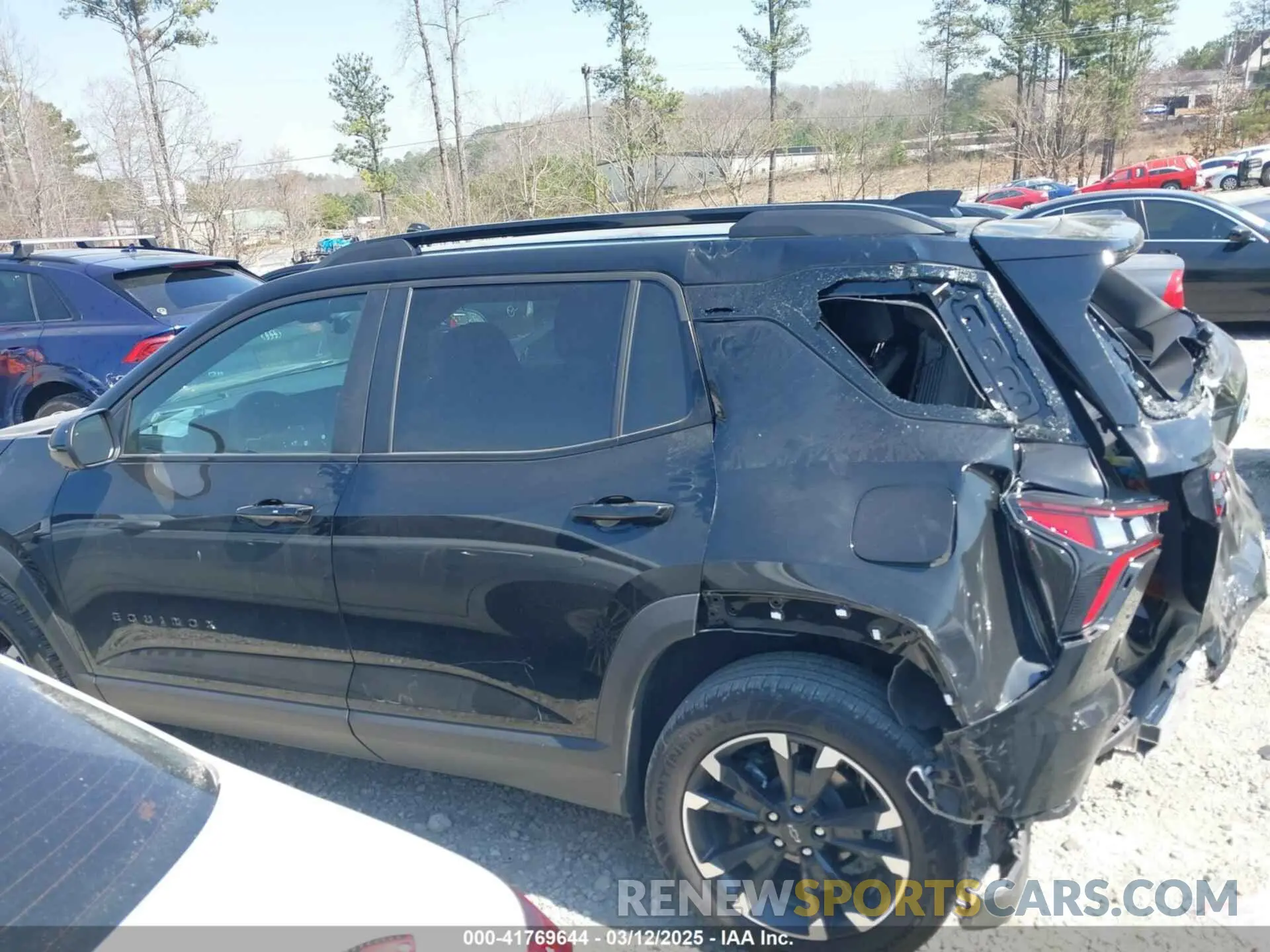 14 fotografías del automóvil dañado 3GNAXLEG7SL136601 CHEVROLET EQUINOX 2025