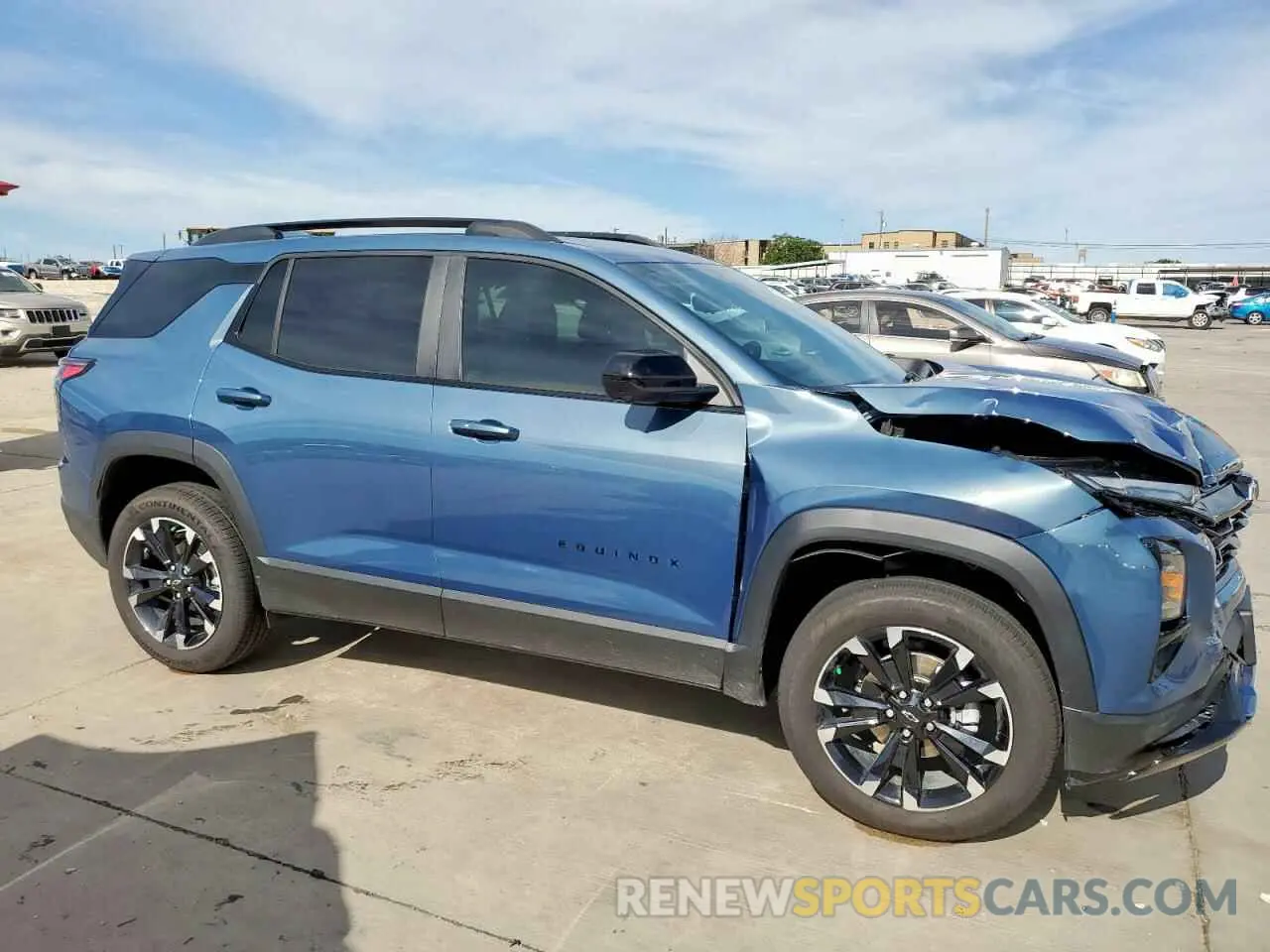 4 fotografías del automóvil dañado 3GNAXLEG9SL275130 CHEVROLET EQUINOX 2025