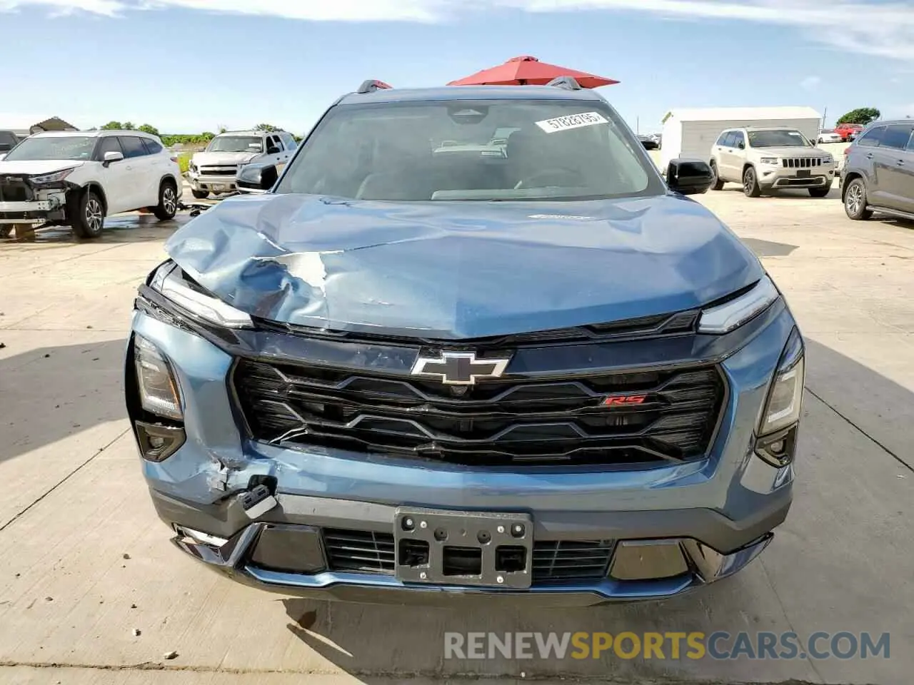 5 fotografías del automóvil dañado 3GNAXLEG9SL275130 CHEVROLET EQUINOX 2025