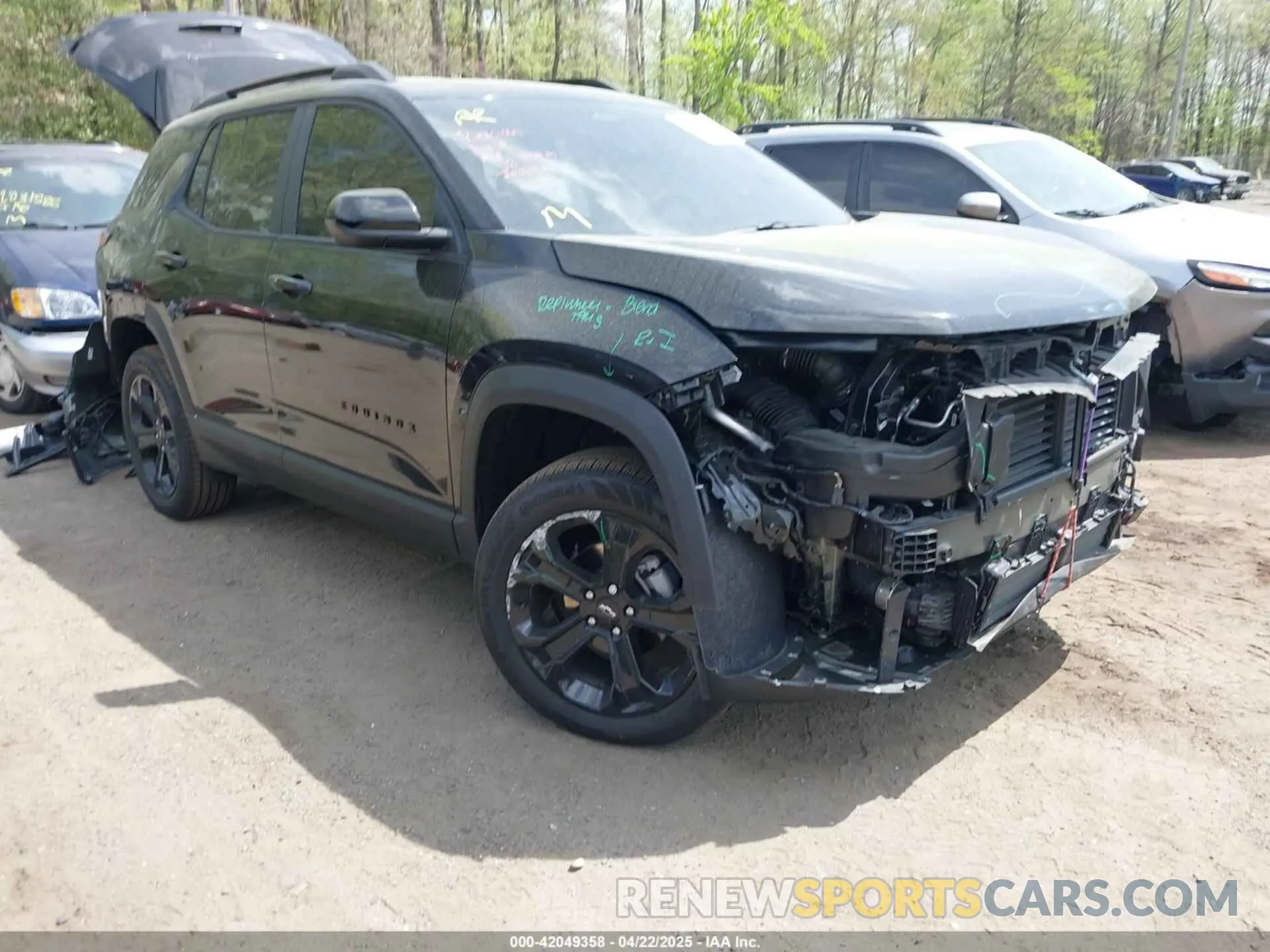 1 fotografías del automóvil dañado 3GNAXPEG0SL173366 CHEVROLET EQUINOX 2025