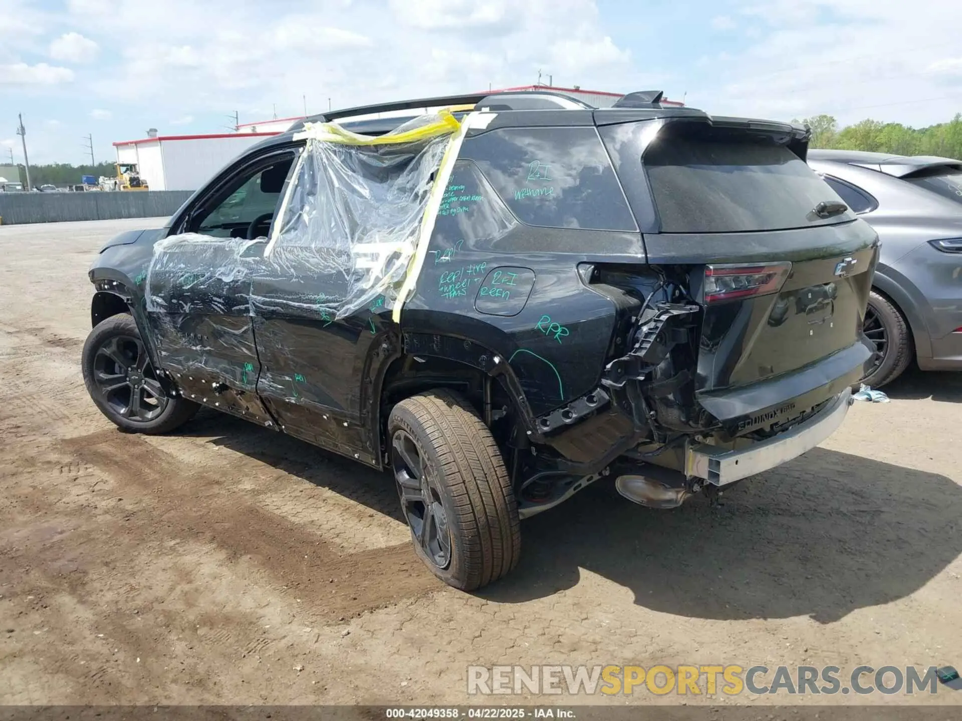 3 fotografías del automóvil dañado 3GNAXPEG0SL173366 CHEVROLET EQUINOX 2025