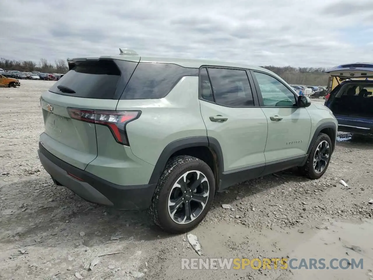 3 fotografías del automóvil dañado 3GNAXPEG0SL181886 CHEVROLET EQUINOX 2025