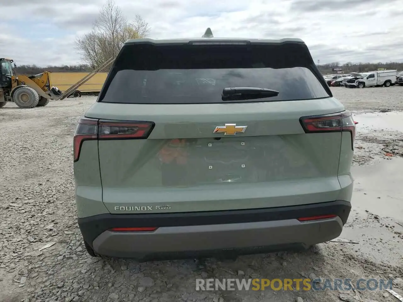 6 fotografías del automóvil dañado 3GNAXPEG0SL181886 CHEVROLET EQUINOX 2025