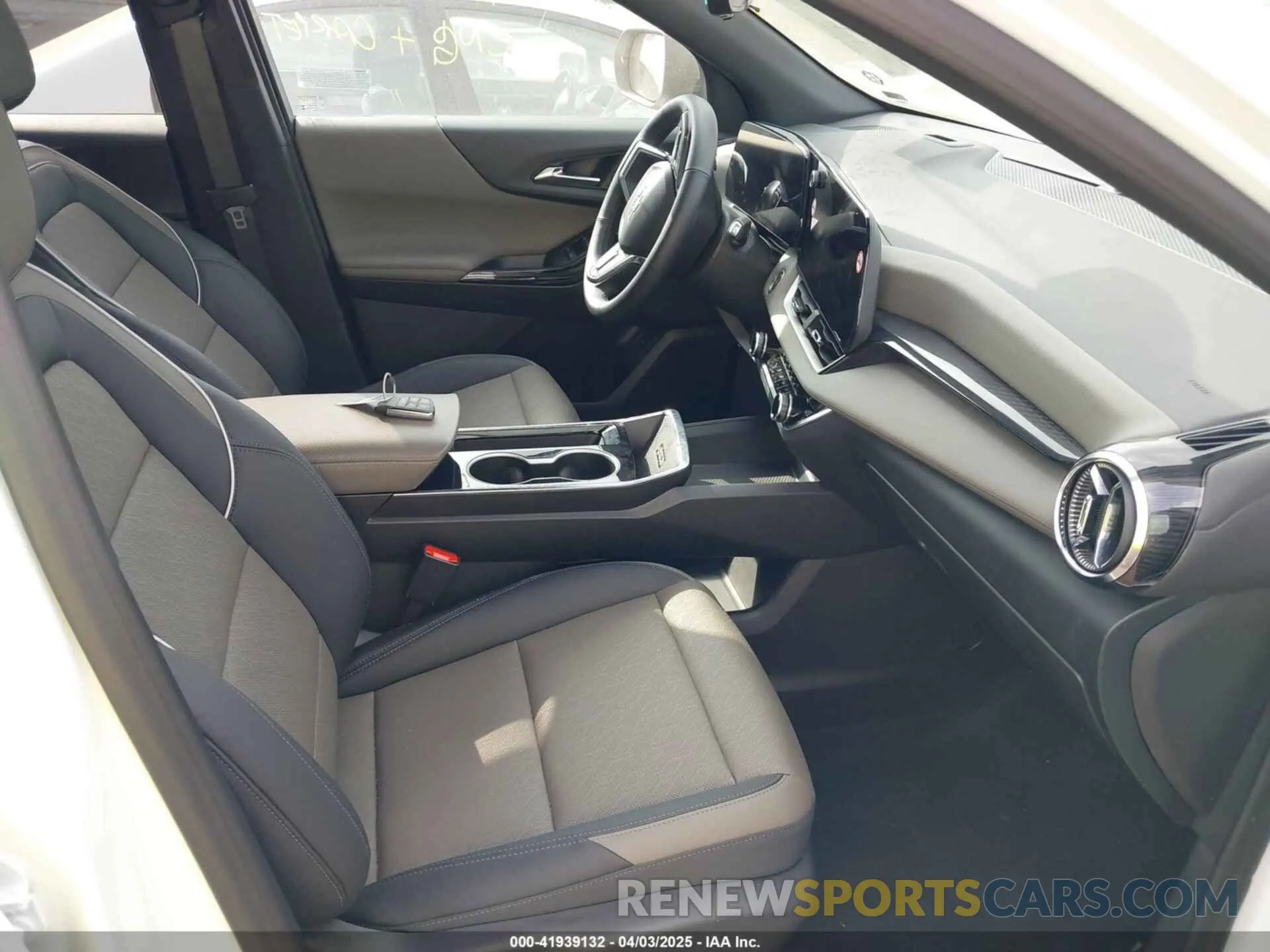 5 fotografías del automóvil dañado 3GNAXPEG0SL225403 CHEVROLET EQUINOX 2025