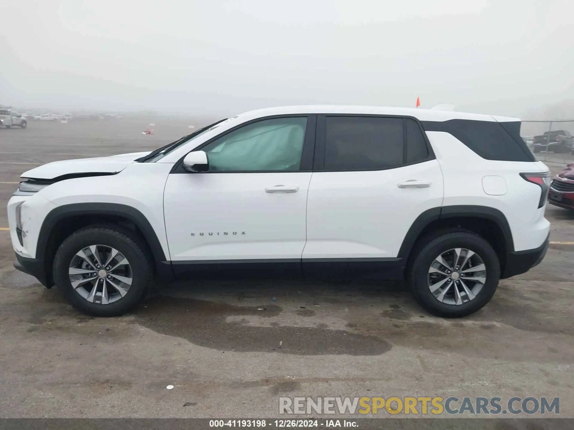 14 fotografías del automóvil dañado 3GNAXPEG1SL102774 CHEVROLET EQUINOX 2025