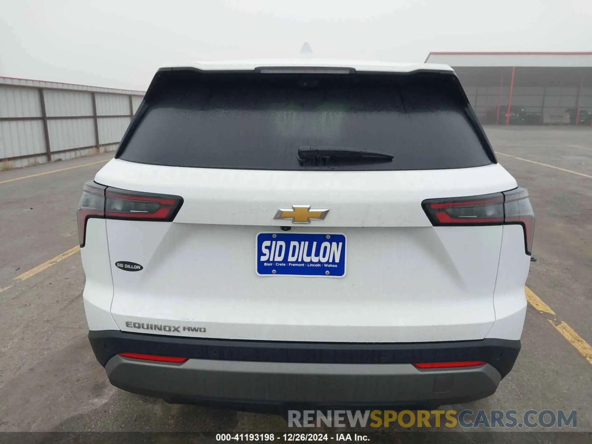 16 fotografías del automóvil dañado 3GNAXPEG1SL102774 CHEVROLET EQUINOX 2025