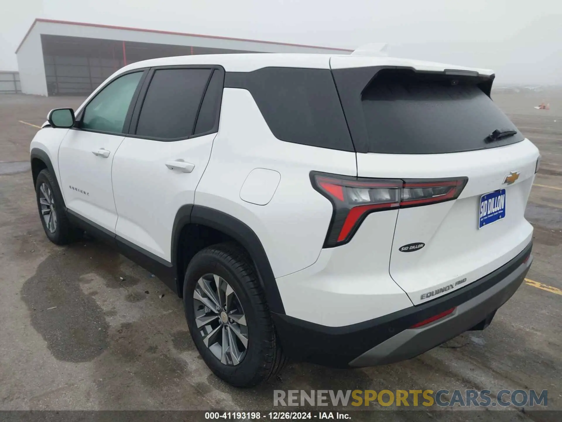 3 fotografías del automóvil dañado 3GNAXPEG1SL102774 CHEVROLET EQUINOX 2025