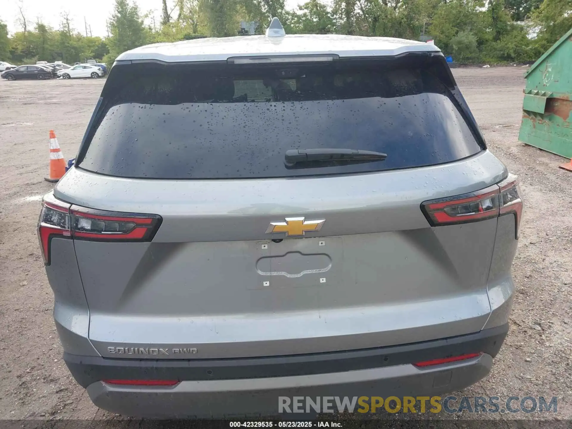 16 fotografías del automóvil dañado 3GNAXPEG1SL163963 CHEVROLET EQUINOX 2025