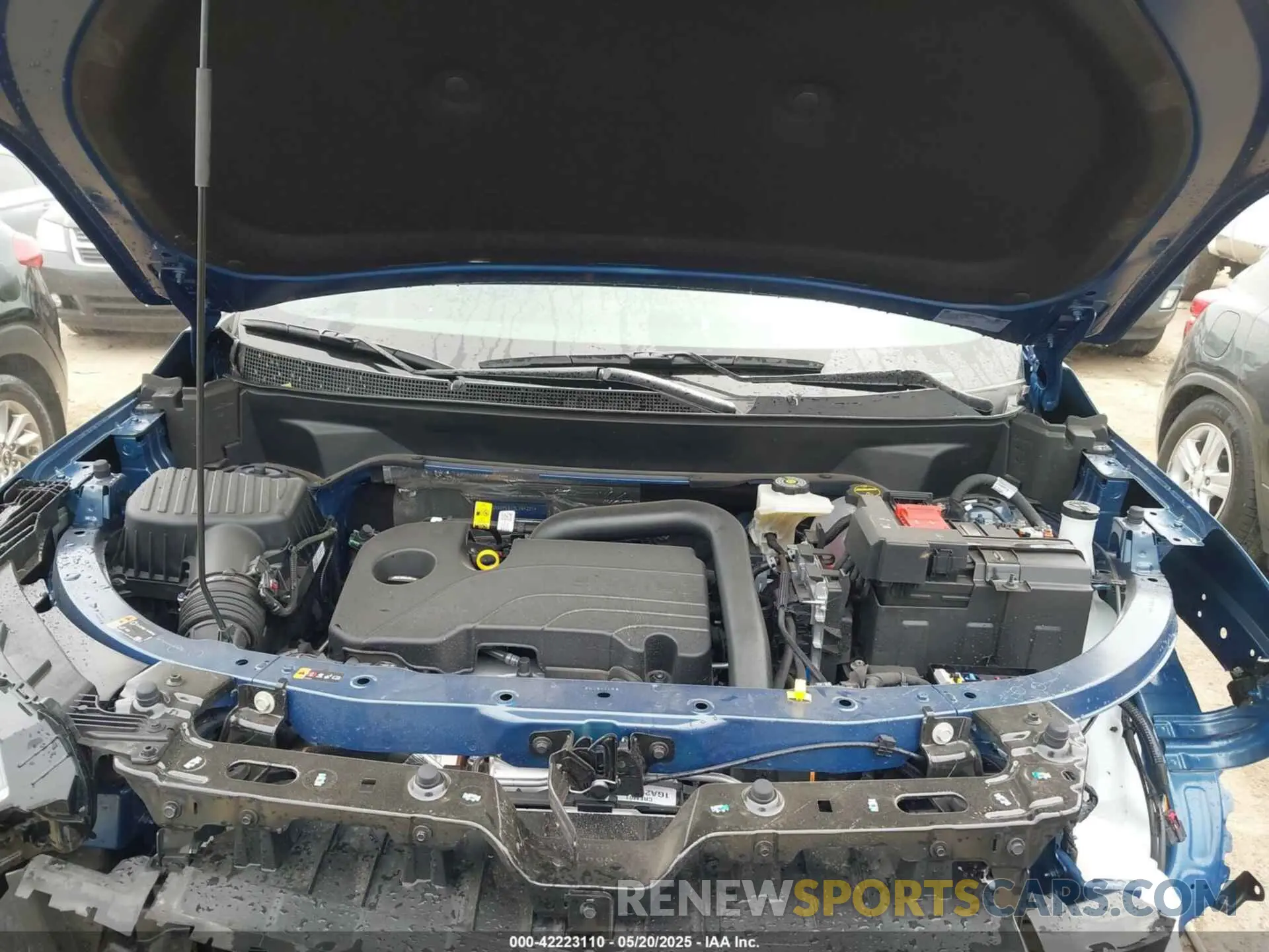 10 fotografías del automóvil dañado 3GNAXPEG1SL294231 CHEVROLET EQUINOX 2025