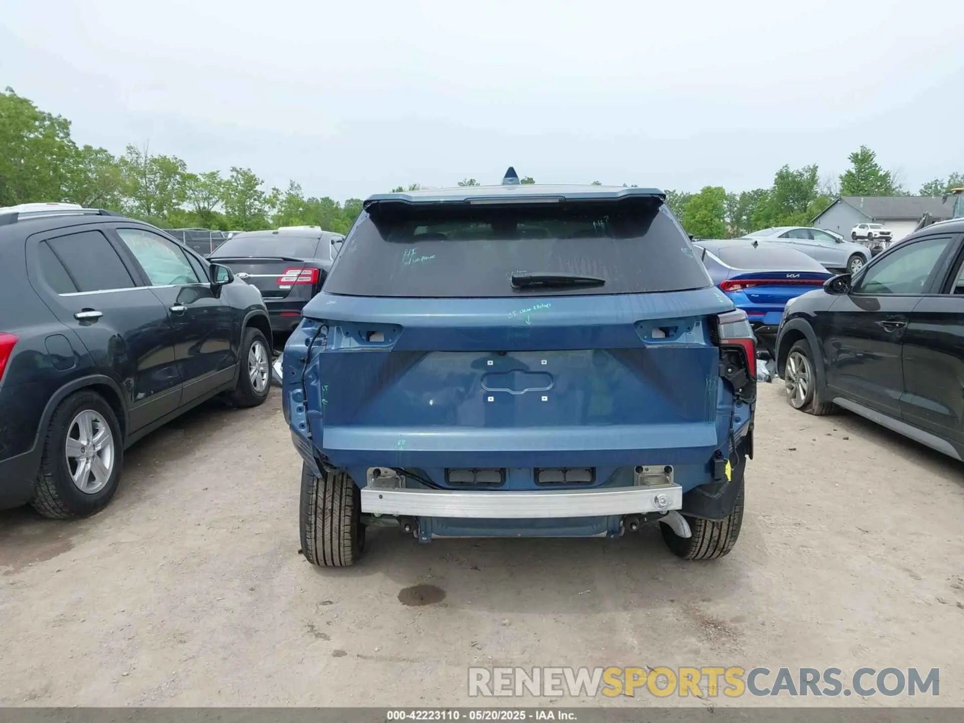 17 fotografías del automóvil dañado 3GNAXPEG1SL294231 CHEVROLET EQUINOX 2025