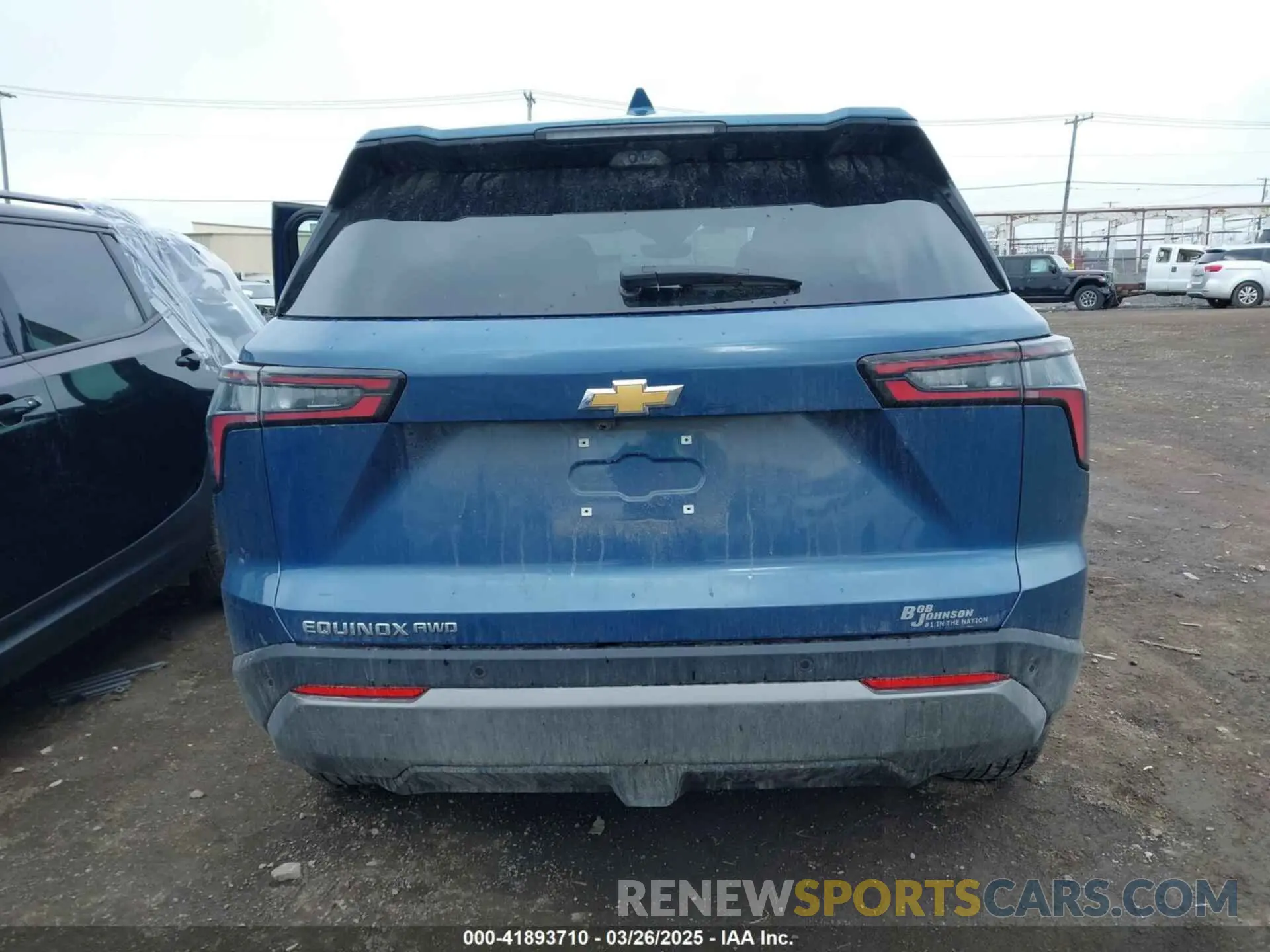 16 fotografías del automóvil dañado 3GNAXPEG4SL128396 CHEVROLET EQUINOX 2025