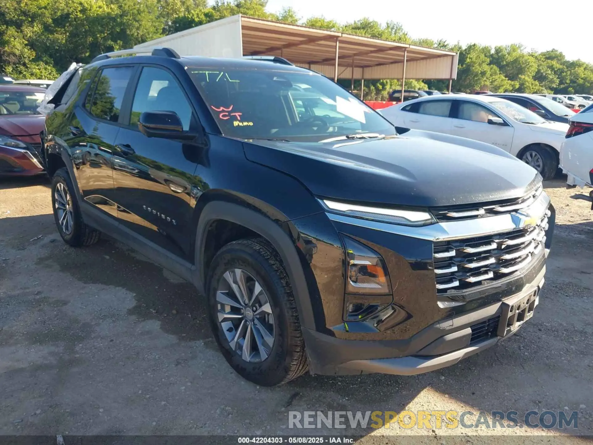 1 fotografías del automóvil dañado 3GNAXPEG4SL209463 CHEVROLET EQUINOX 2025