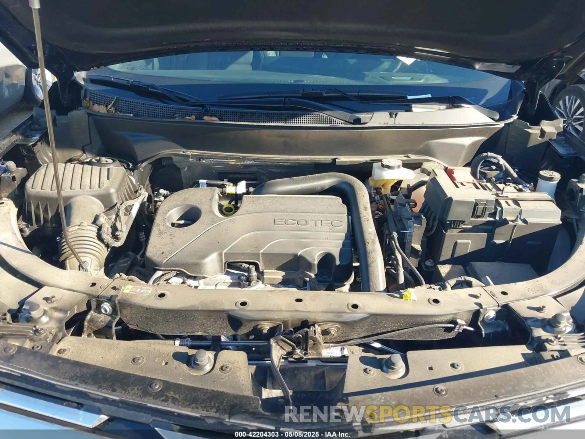 10 fotografías del automóvil dañado 3GNAXPEG4SL209463 CHEVROLET EQUINOX 2025