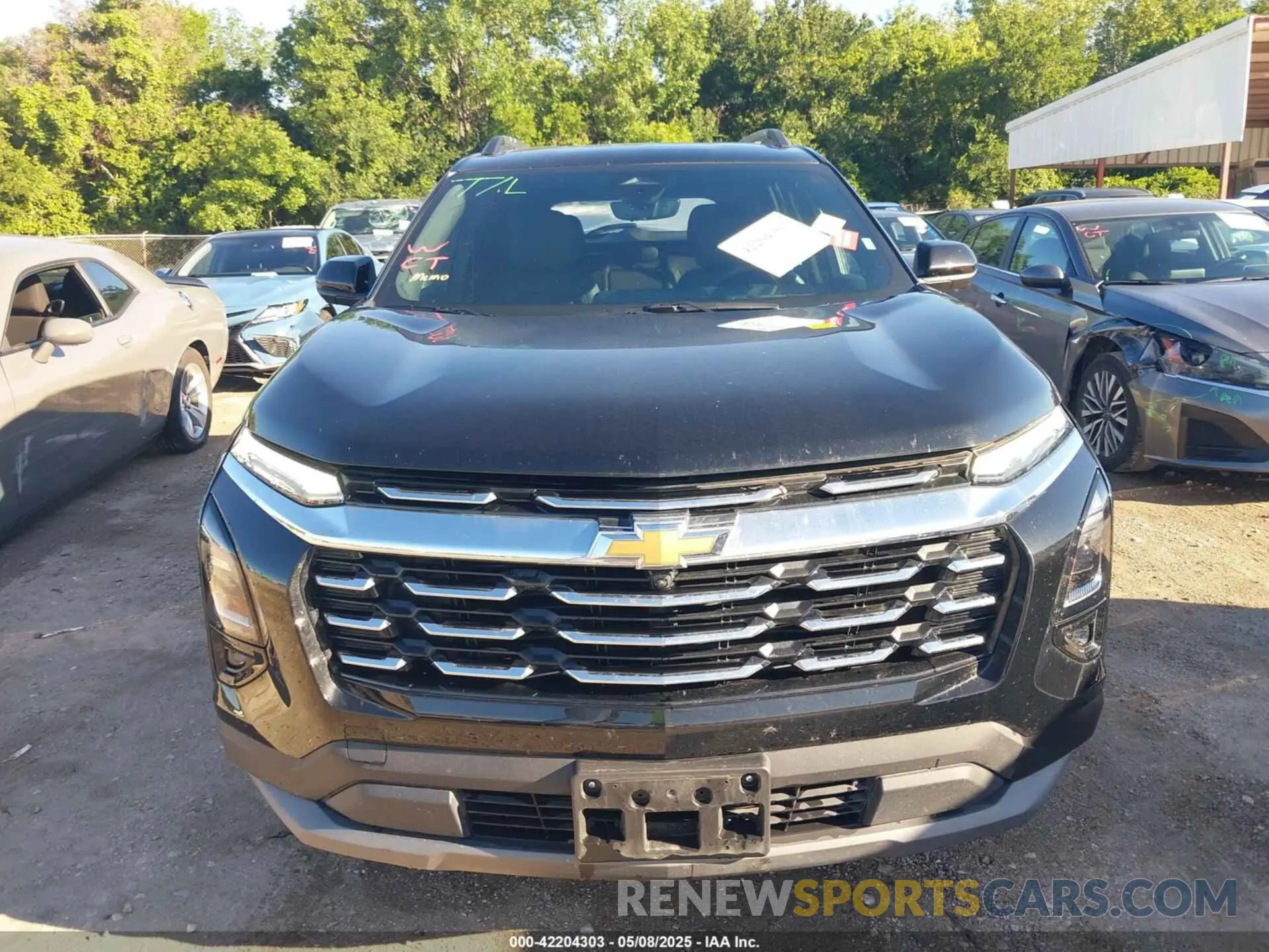 12 fotografías del automóvil dañado 3GNAXPEG4SL209463 CHEVROLET EQUINOX 2025