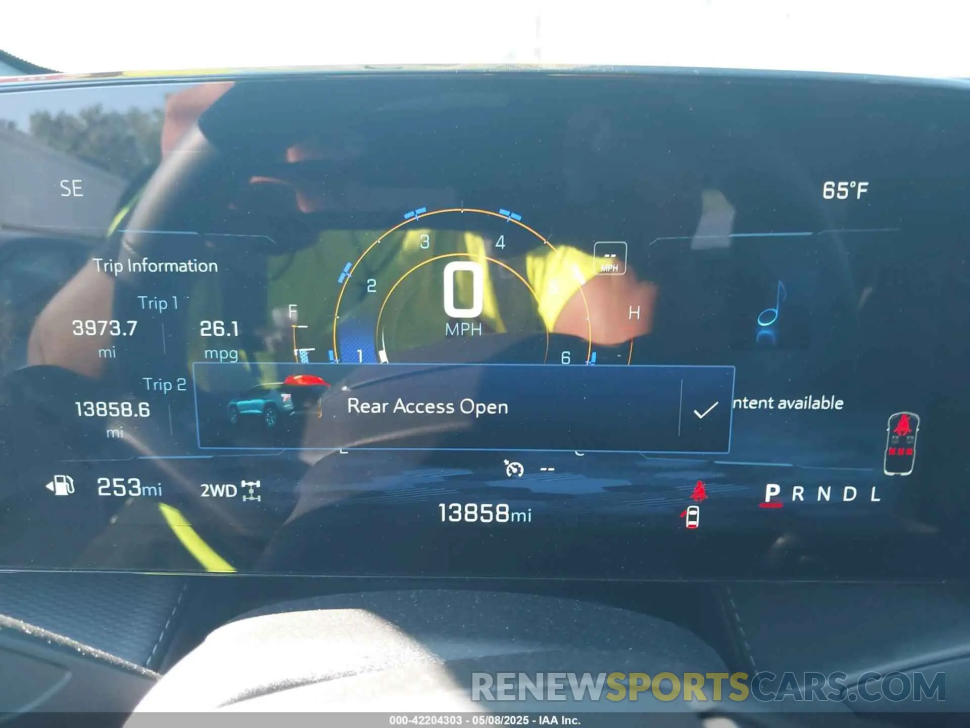 7 fotografías del automóvil dañado 3GNAXPEG4SL209463 CHEVROLET EQUINOX 2025