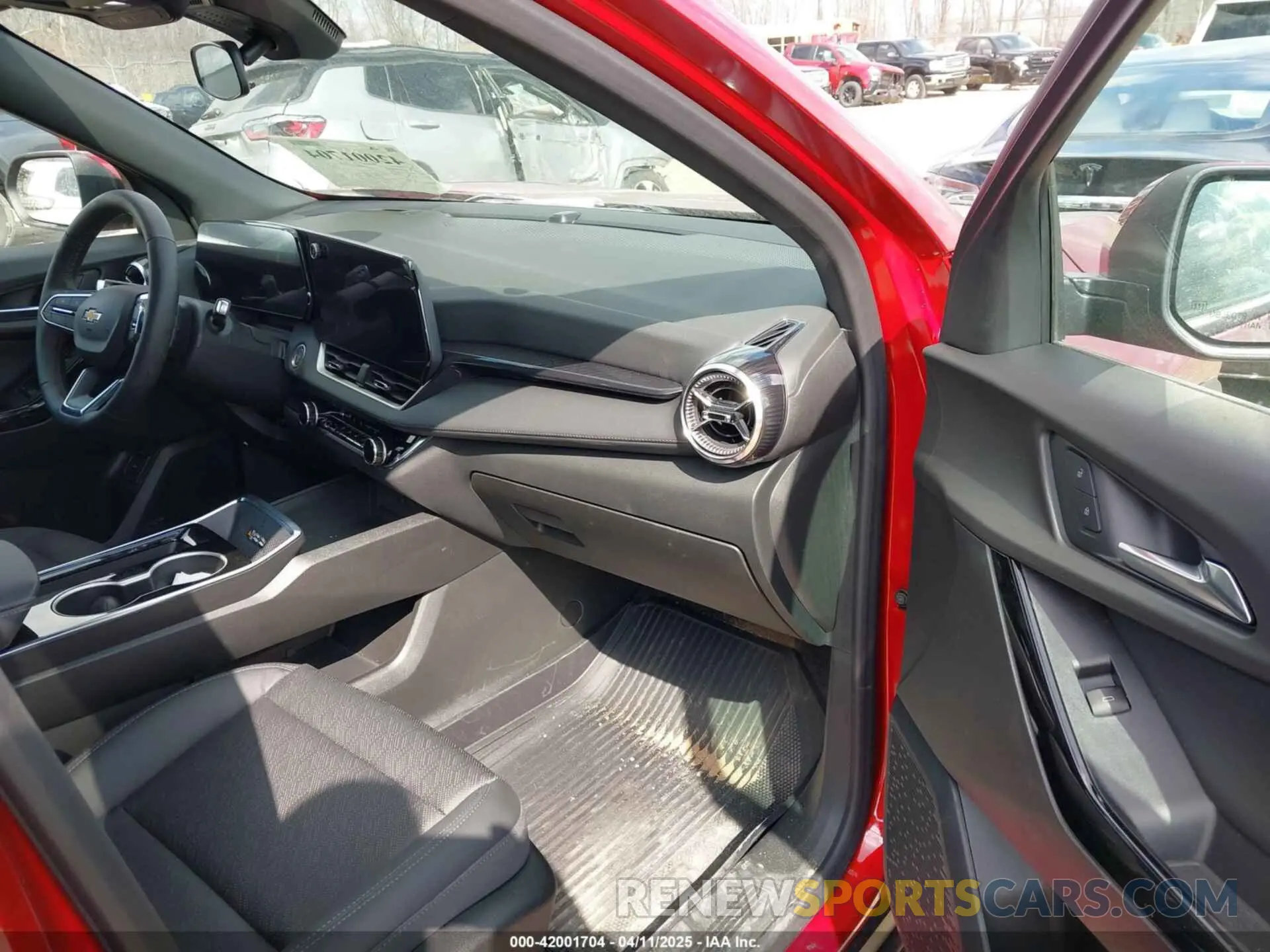 5 fotografías del automóvil dañado 3GNAXPEG4SL272871 CHEVROLET EQUINOX 2025
