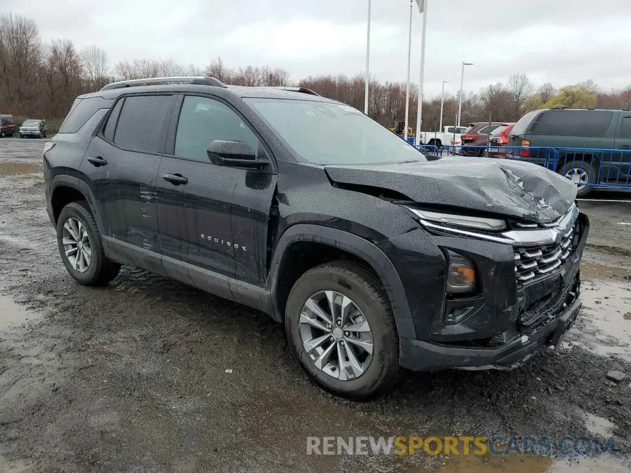4 fotografías del automóvil dañado 3GNAXPEG5SL223811 CHEVROLET EQUINOX 2025