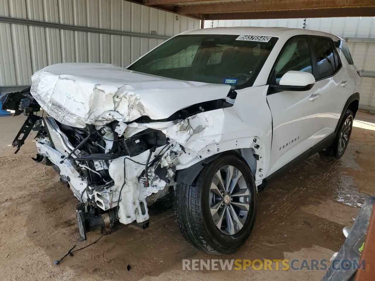 1 fotografías del automóvil dañado 3GNAXPEG5SL286620 CHEVROLET EQUINOX 2025