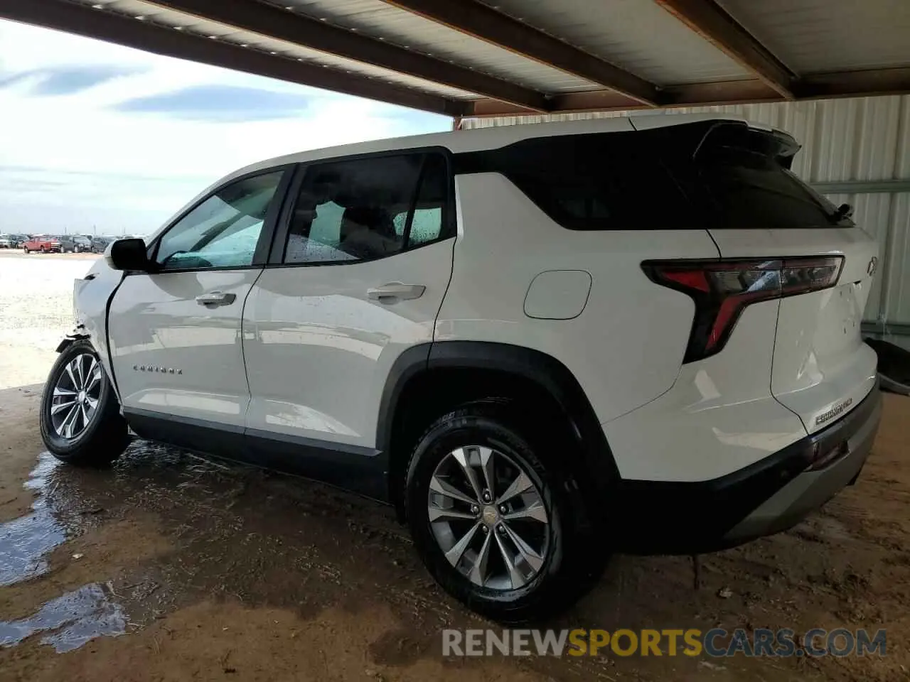 2 fotografías del automóvil dañado 3GNAXPEG5SL286620 CHEVROLET EQUINOX 2025