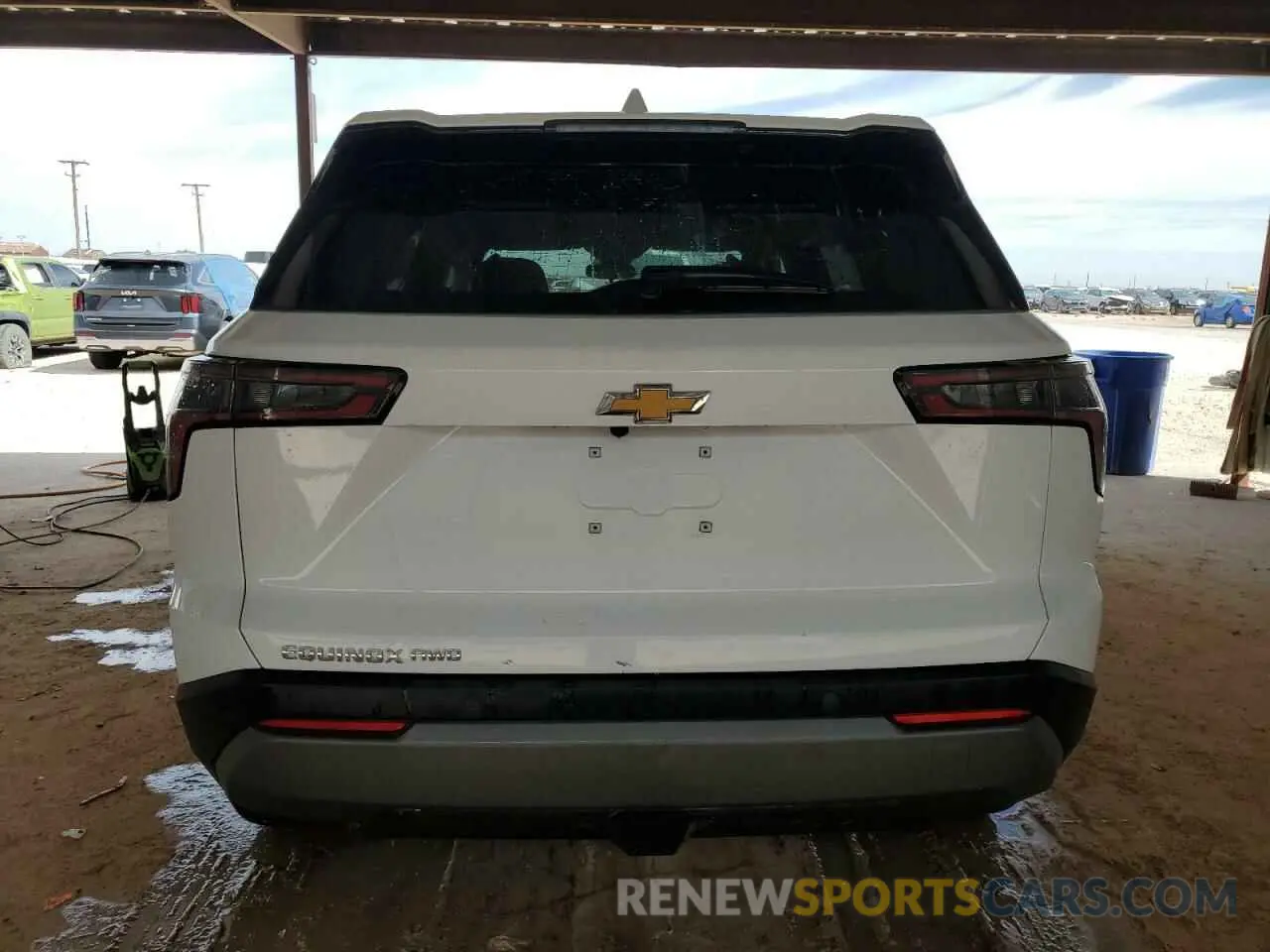 6 fotografías del automóvil dañado 3GNAXPEG5SL286620 CHEVROLET EQUINOX 2025