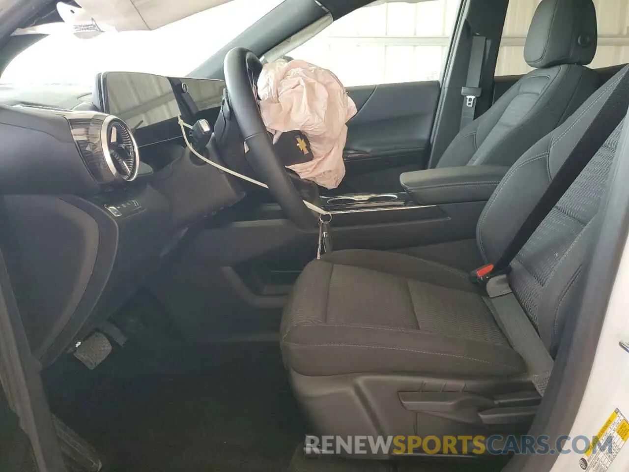 7 fotografías del automóvil dañado 3GNAXPEG5SL286620 CHEVROLET EQUINOX 2025