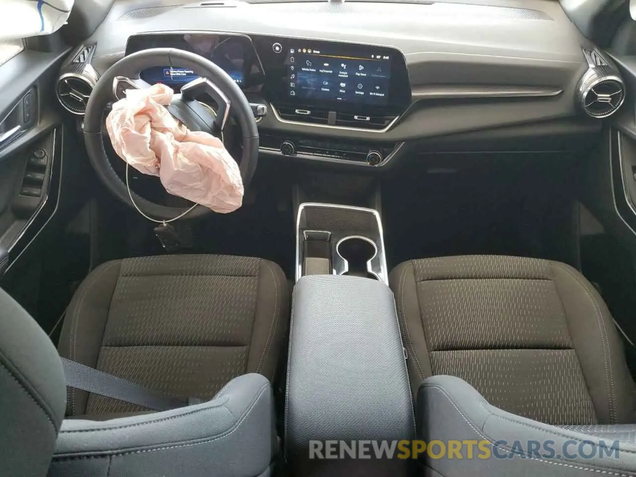 8 fotografías del automóvil dañado 3GNAXPEG5SL286620 CHEVROLET EQUINOX 2025