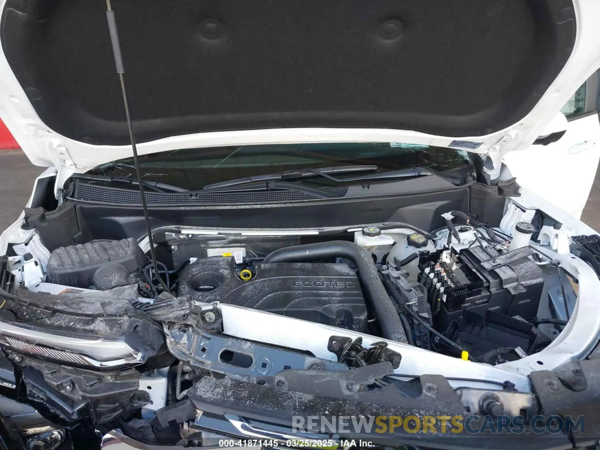 10 fotografías del automóvil dañado 3GNAXPEG6SL104049 CHEVROLET EQUINOX 2025