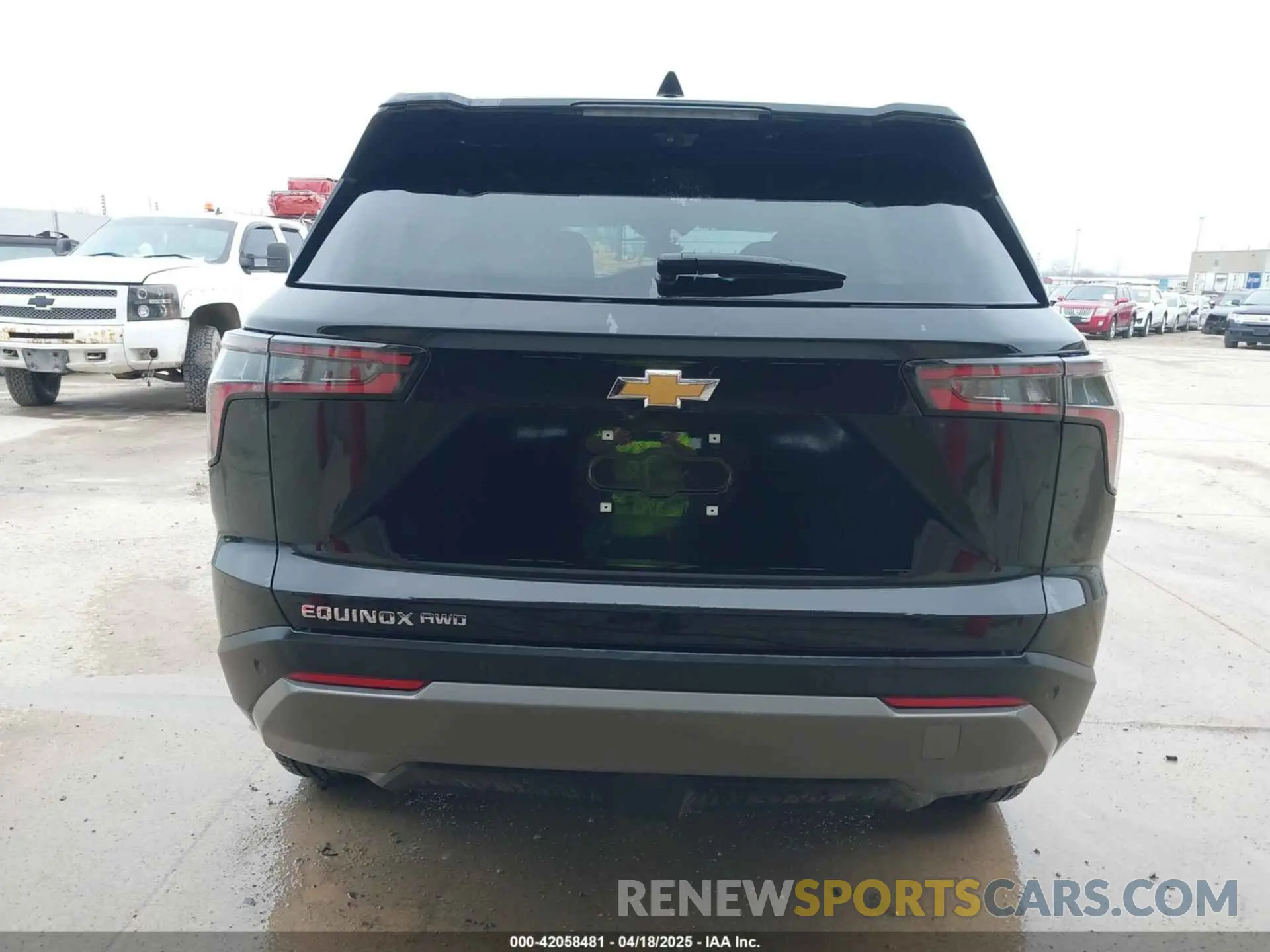 14 fotografías del automóvil dañado 3GNAXPEG6SL130778 CHEVROLET EQUINOX 2025