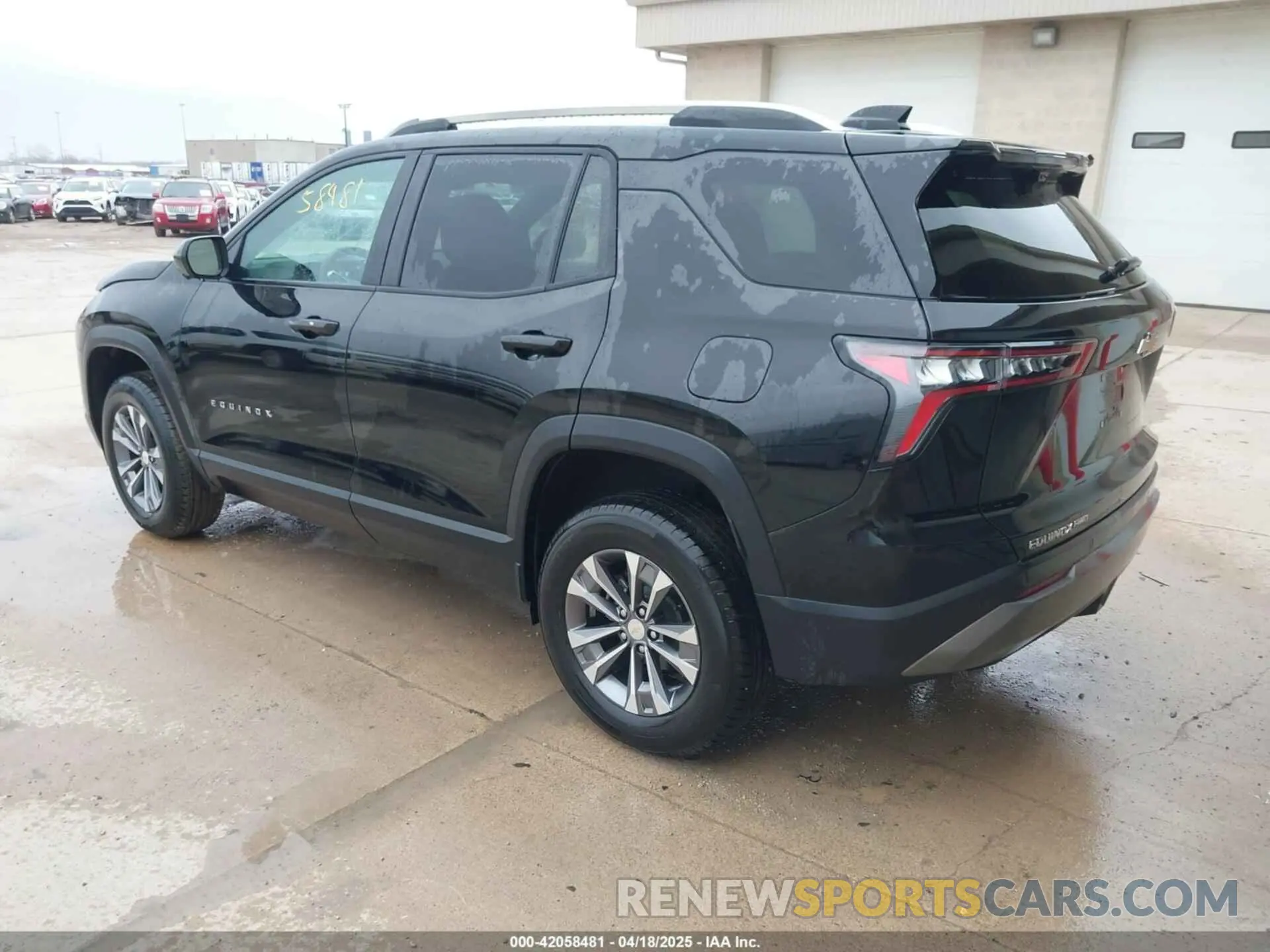 3 fotografías del automóvil dañado 3GNAXPEG6SL130778 CHEVROLET EQUINOX 2025