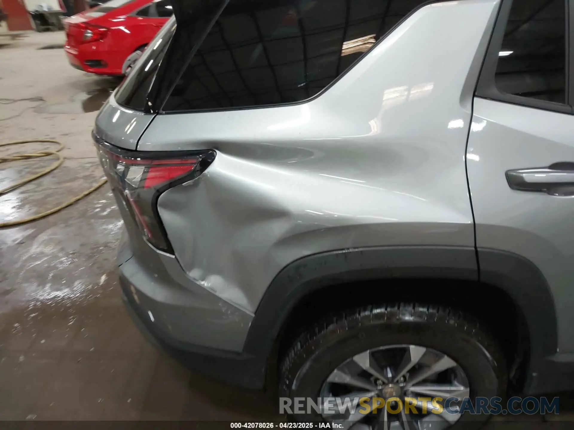 18 fotografías del automóvil dañado 3GNAXPEG7SL190701 CHEVROLET EQUINOX 2025
