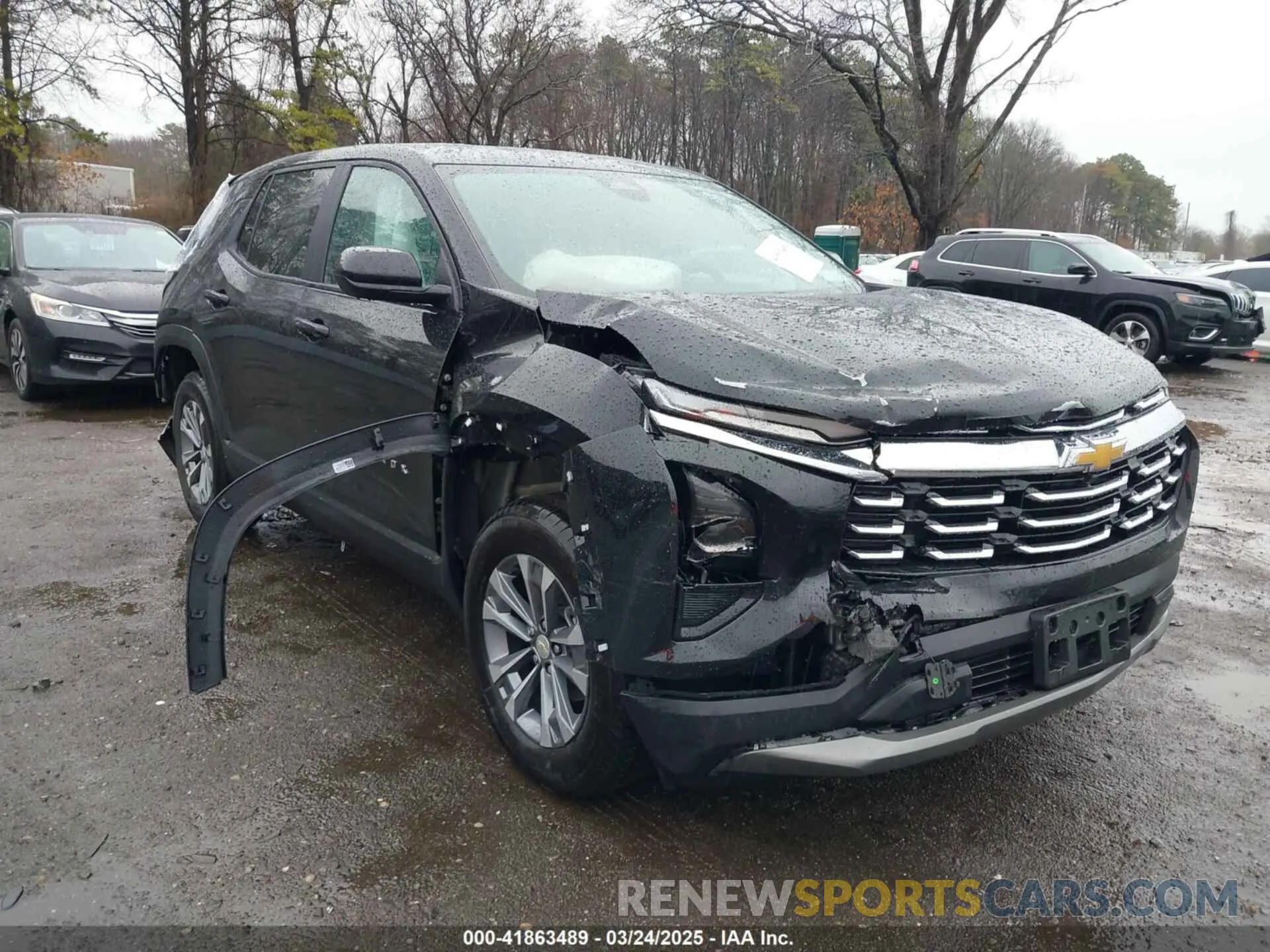 1 fotografías del automóvil dañado 3GNAXPEG8SL190562 CHEVROLET EQUINOX 2025