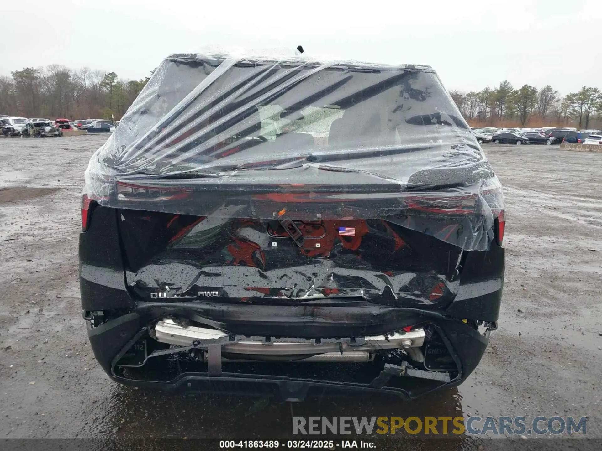 16 fotografías del automóvil dañado 3GNAXPEG8SL190562 CHEVROLET EQUINOX 2025
