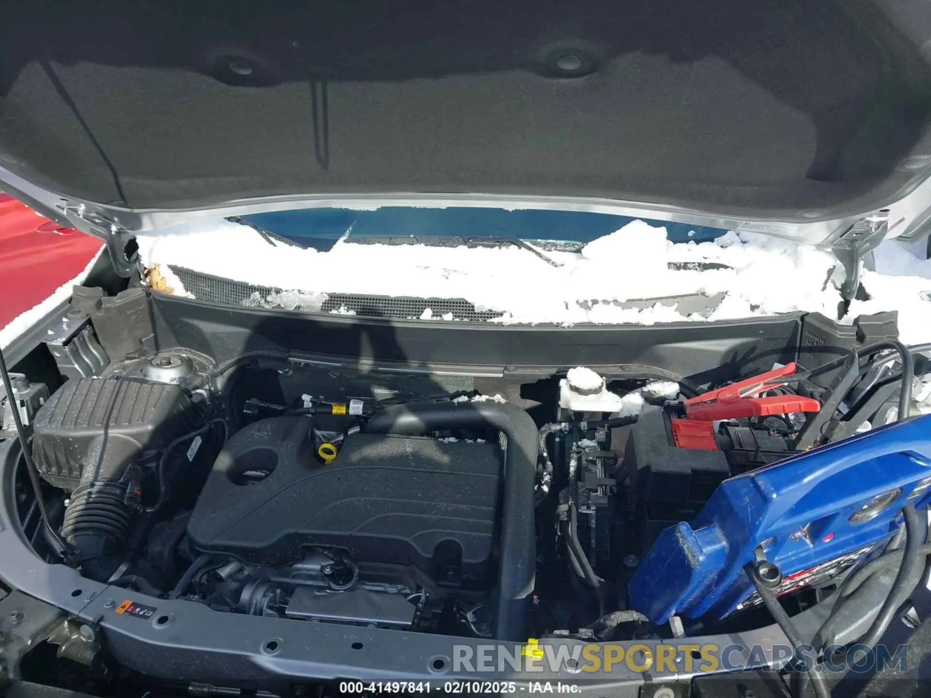 10 fotografías del automóvil dañado 3GNAXPEGXSL127964 CHEVROLET EQUINOX 2025