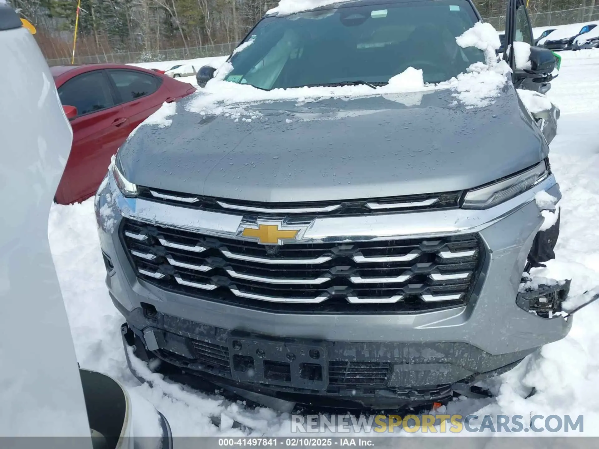 13 fotografías del automóvil dañado 3GNAXPEGXSL127964 CHEVROLET EQUINOX 2025