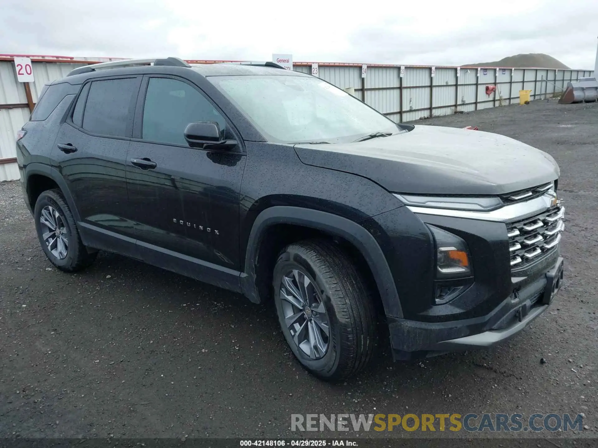1 fotografías del automóvil dañado 3GNAXPEGXSL173472 CHEVROLET EQUINOX 2025