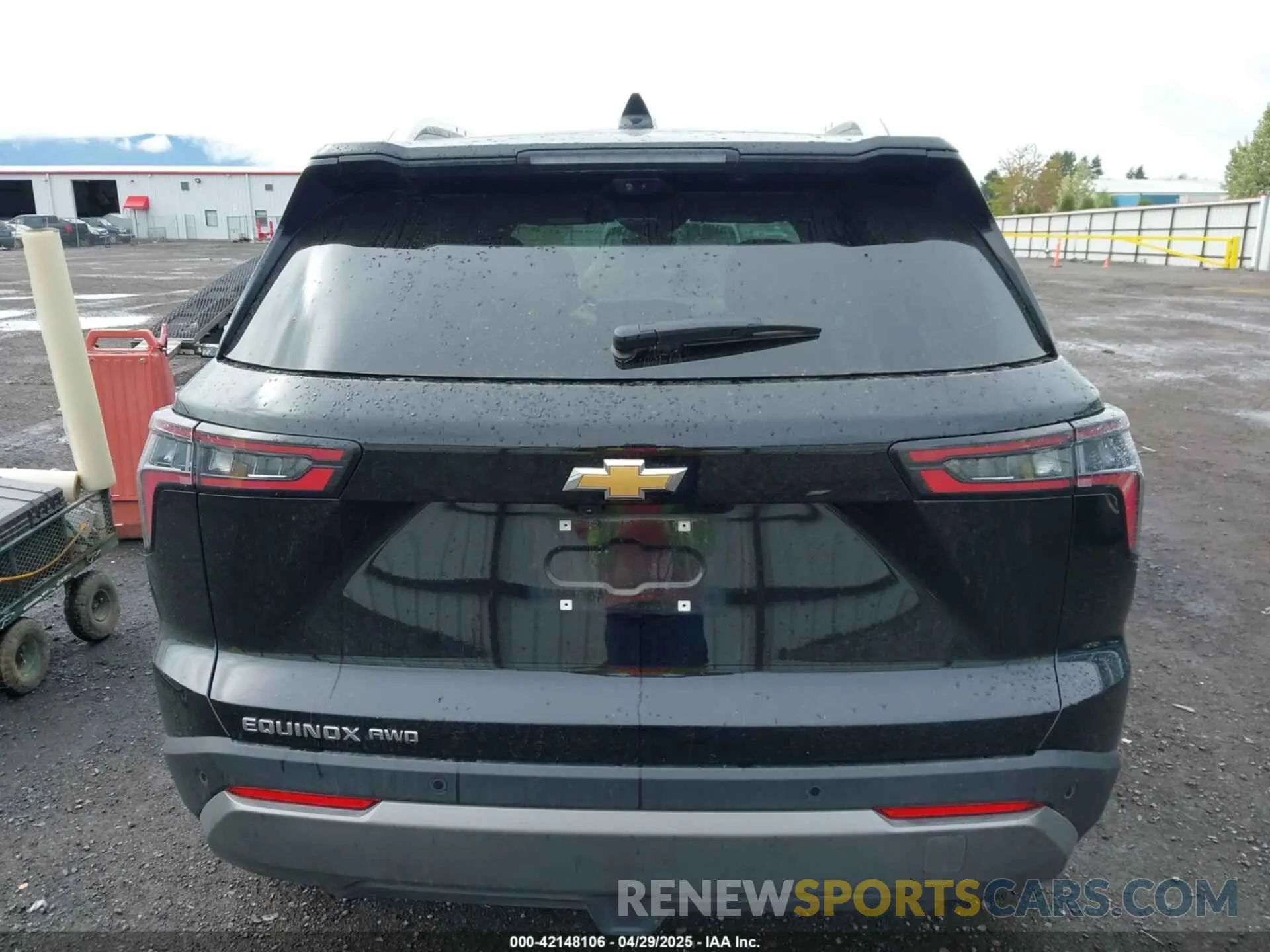 16 fotografías del automóvil dañado 3GNAXPEGXSL173472 CHEVROLET EQUINOX 2025