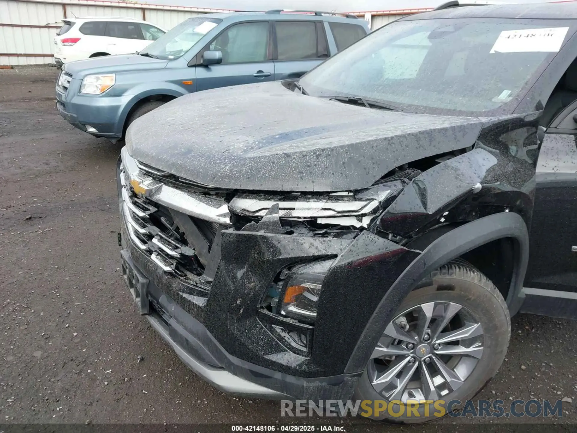 6 fotografías del automóvil dañado 3GNAXPEGXSL173472 CHEVROLET EQUINOX 2025