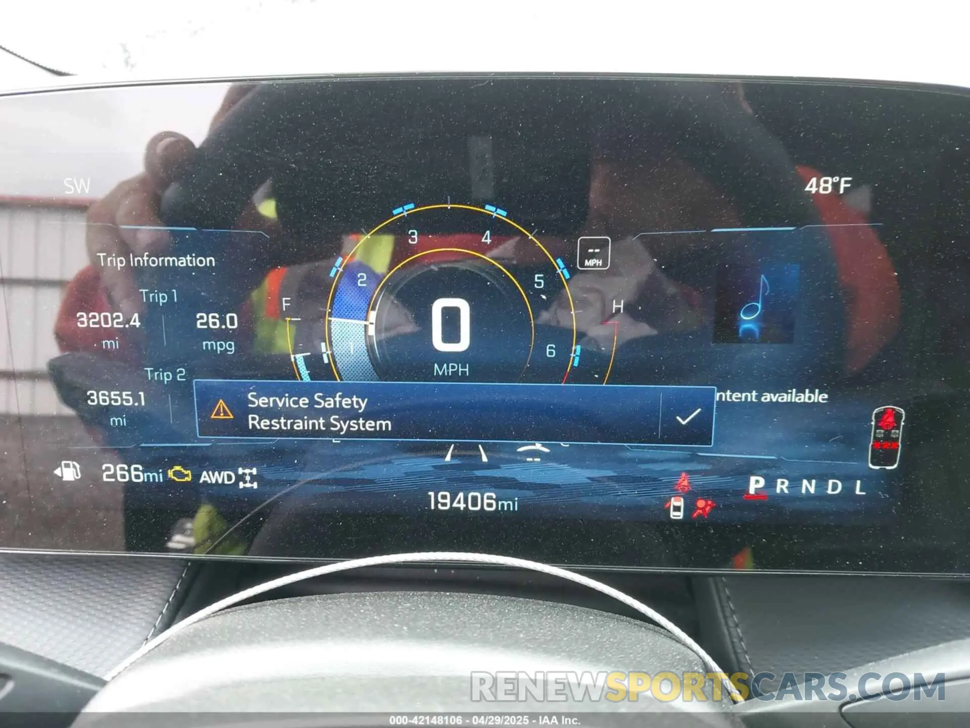7 fotografías del automóvil dañado 3GNAXPEGXSL173472 CHEVROLET EQUINOX 2025