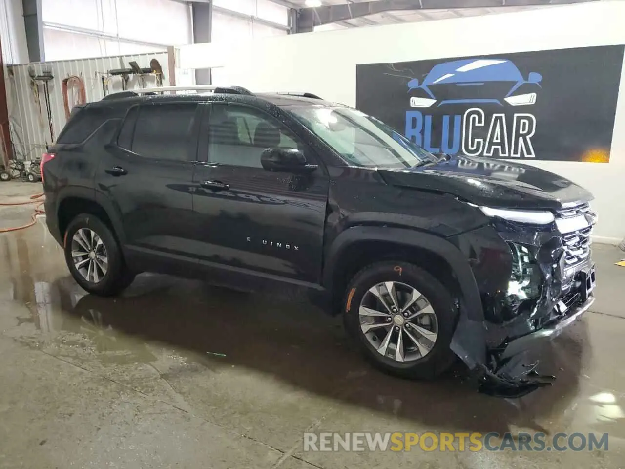 4 fotografías del automóvil dañado 3GNAXPEGXSL209578 CHEVROLET EQUINOX 2025