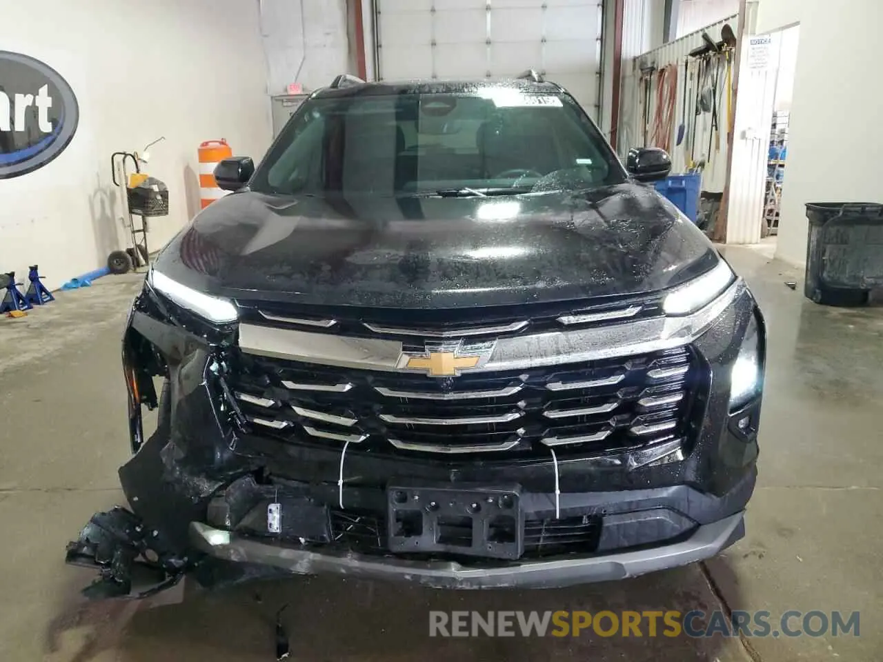 5 fotografías del automóvil dañado 3GNAXPEGXSL209578 CHEVROLET EQUINOX 2025