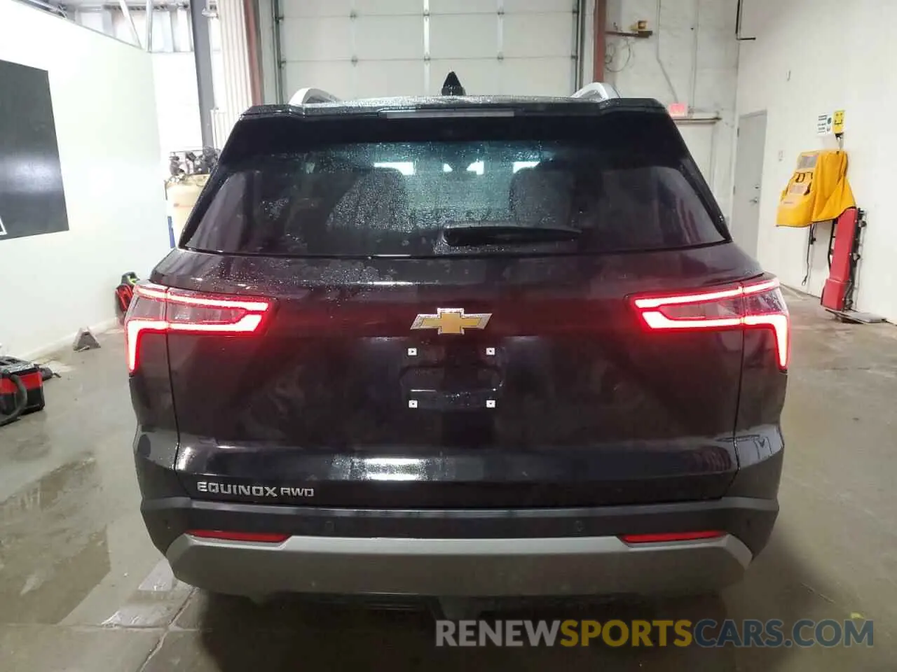 6 fotografías del automóvil dañado 3GNAXPEGXSL209578 CHEVROLET EQUINOX 2025