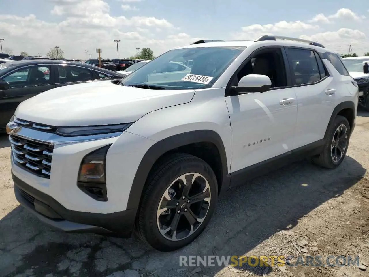 1 fotografías del automóvil dañado 3GNAXPEGXSL249952 CHEVROLET EQUINOX 2025
