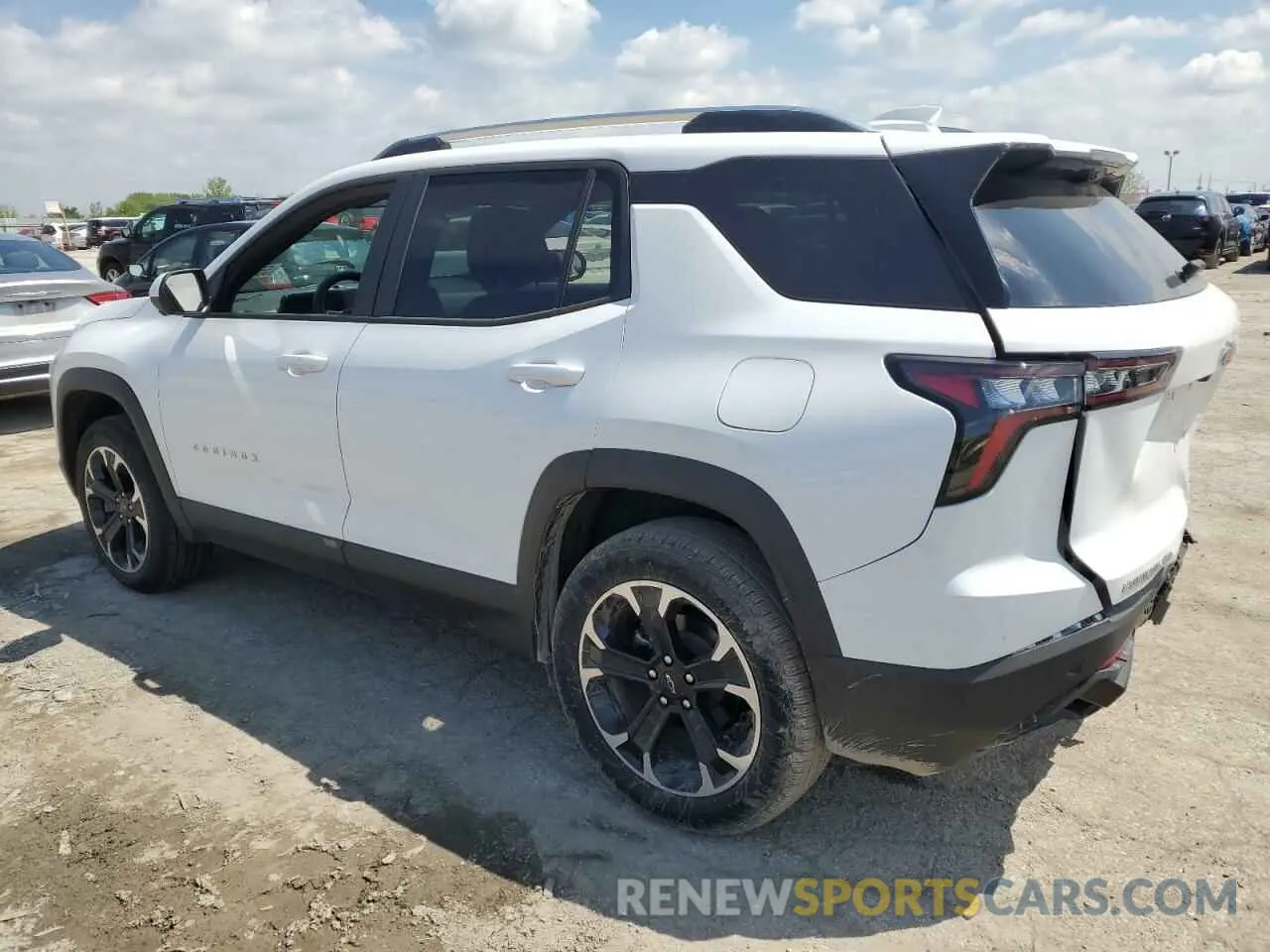 2 fotografías del automóvil dañado 3GNAXPEGXSL249952 CHEVROLET EQUINOX 2025